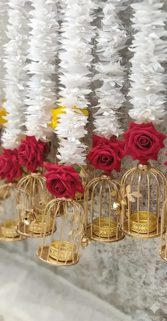 [DHG-CAG-P2-01] Cage Hanging Decorative Garland - Pack of 2