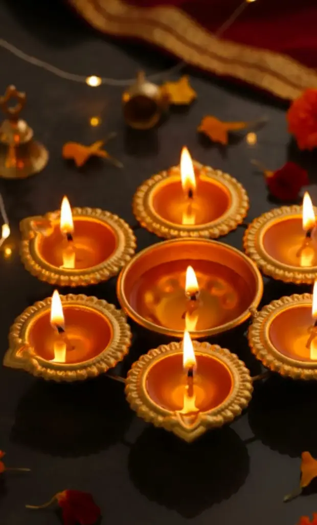 [CDL-URLI-SAND-01] Sandalwood Scented Urli Candle Diya